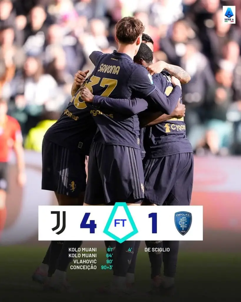 Juventus vs Empoli