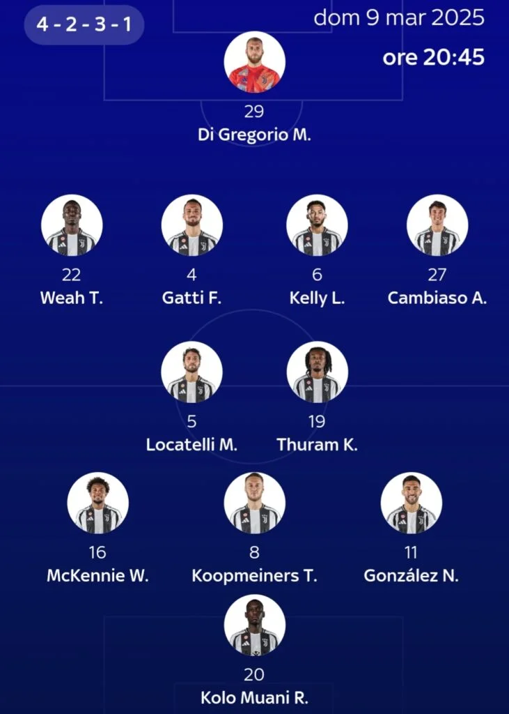 Juventus vs Atalanta