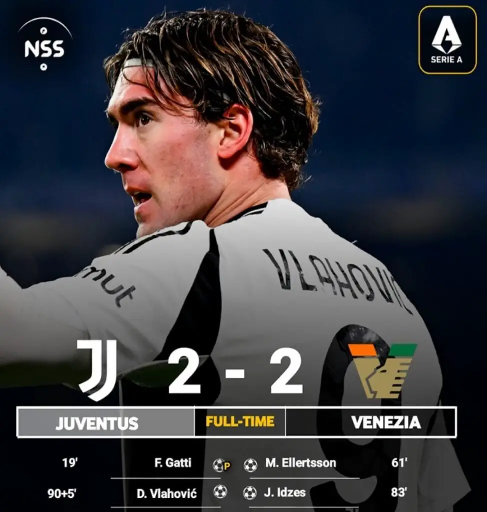 Venezia vs Juventus 