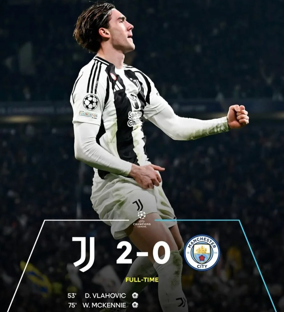 Juventus vs Manchester City